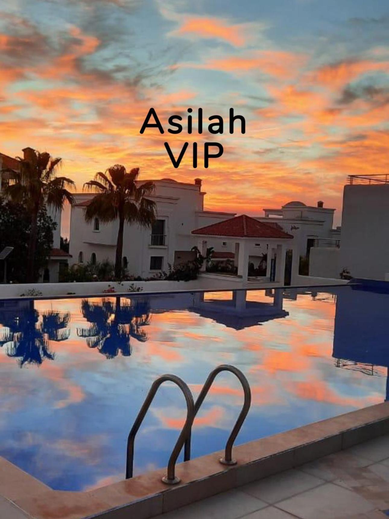 Asilah Vip - Haut Standing - Vue Mer - Piscines - Plage A 5 Minute - Garage Privee - Acces Pmr Exterior foto